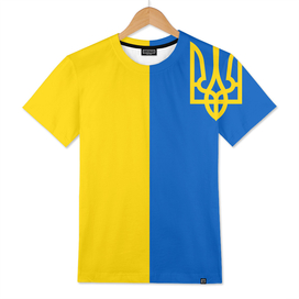 I Stand With Ukraine Flag