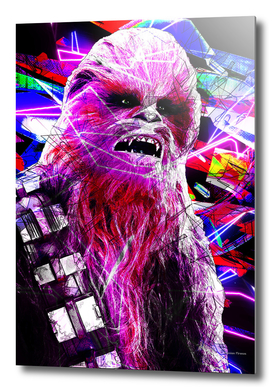 Star Wars Movie -Chewbacca Print Art - Street Art