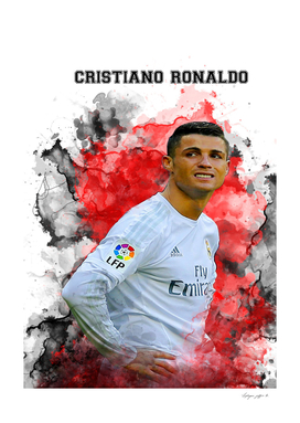 Cristiano Ronaldo Watercolor