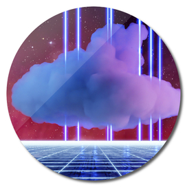 Neon landscape: Cloud