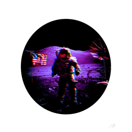 Cosmos | Glitchy Astronaut | vapowave aesthetics