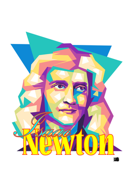 Isaac Newton wpap vintage