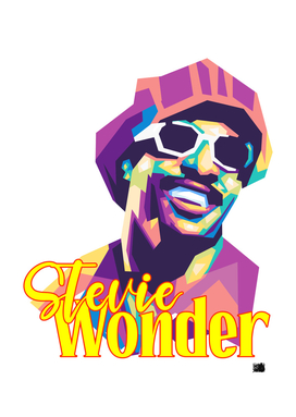 Stevie Wonder popart