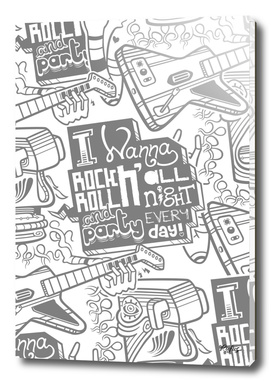 I Wanna Rock N' Roll All Night (Pattern Version)