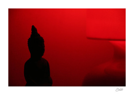 red buddha