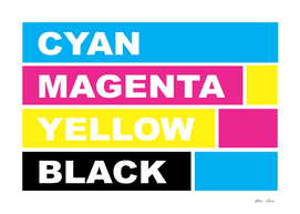 CMYK colors, graphic designer art