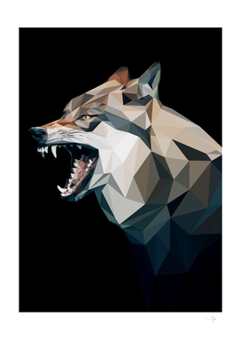 wolves  pop art illustration