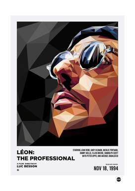 leon the professional alternative movie poster