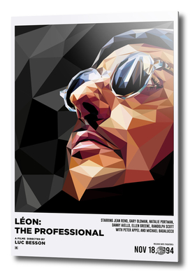 leon the professional alternative movie poster