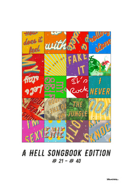 Hell Songbook Edition # 21 - # 40