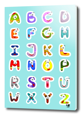 Funny letters for kids
