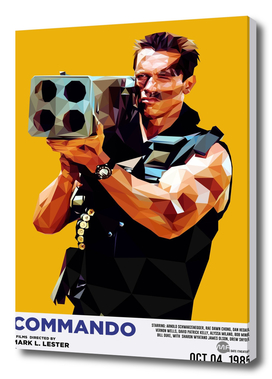 commando  alternative movie poster