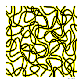 Abstract pattern - yellow.