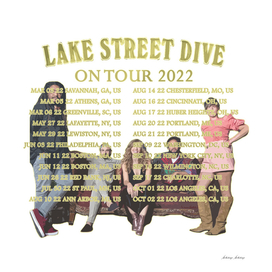 LAKE STREET DIVE ON TOUR 2022 Back