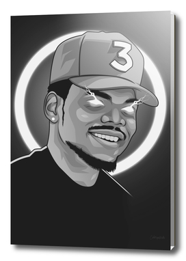 Chance the Rapper Grayscale