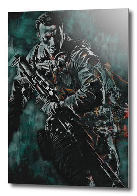 battlefield Digital painting