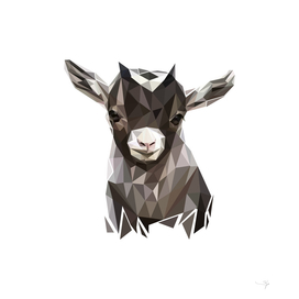 goat pop art illustration