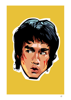 Bruce Lee Head