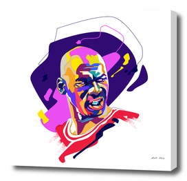 Colorful Art Of Michael Jordan