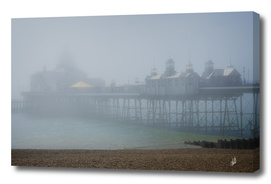 Misty Sunrise At Eastbourne Pier