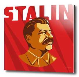 Portrait of Joseph Stalin.