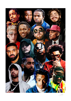 rap legends fan art