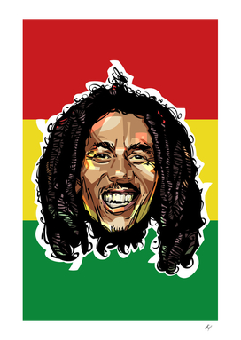Bob Marley Head