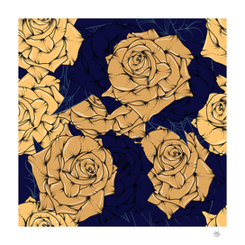 beautiful rose pattern