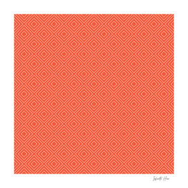 Outrageous Orange Colorful Squares | Interior Design