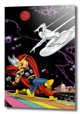 Marvel: Thor vs The Silver Surfer