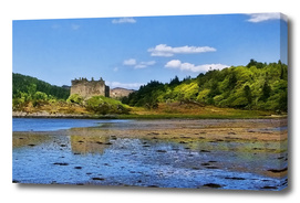 Castle Tioram on Loch Moidart