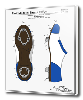 Baseball Cleat Patent