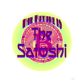 Satoshi | Bitcoin Hodler | Hodling Crypto | Neon Green