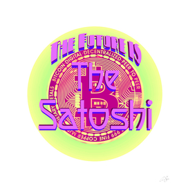 Satoshi | Bitcoin Hodler | Hodling Crypto | Neon Pink