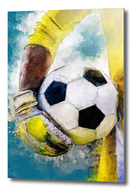 Football watercolor sport art #football #soccer
