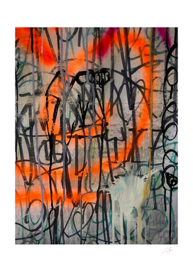 Mix media graffiti art | Graffiti bombing | Pop art