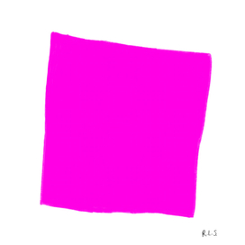 Lopsided pink square