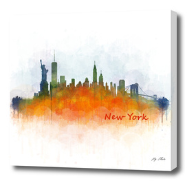 NYC New york cityscape skyline v3