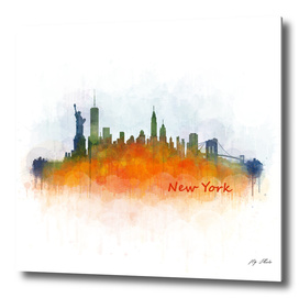 NYC New york cityscape skyline v3