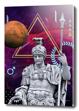 Synthwave Gods and Planets: Mars (gr. Ares)