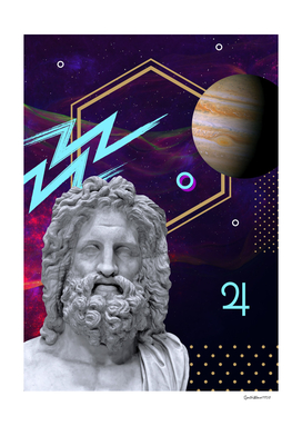 Synthwave Gods and Planets: Jupiter (gr. Zeus)