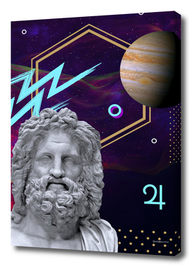 Synthwave Gods and Planets: Jupiter (gr. Zeus)