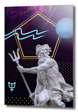 Synthwave Gods and Planets: Neptune (gr. Poseidon)