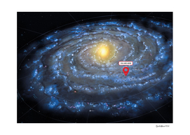 You are here: Milky Way map