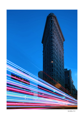 Neon city: New York, Flatiron Building