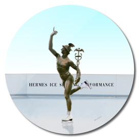 Ice skater Hermes