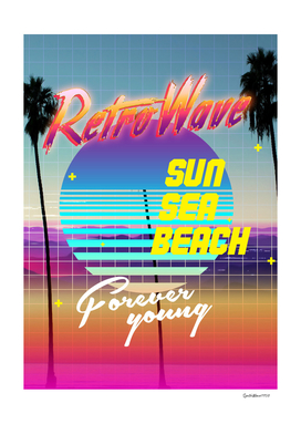 Retrowave: Sun. Sea. Beach.