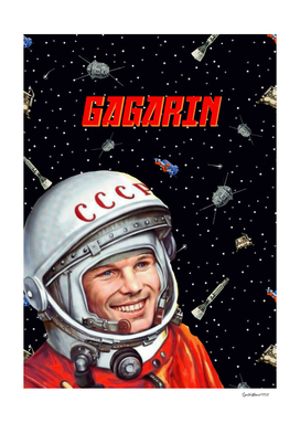 Soviet space art [Sovietwave] — Gagarin