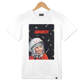 Gagarin — Soviet space art [Sovietwave]