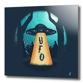 Ufo in Winter